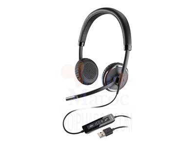 BLACKWIRE C520-M DUAL, STEREO OVER THE HEAD USB HEADSET 88861-02