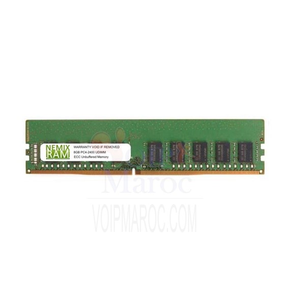 Memory Upgrade  8GB -1RX8 DDR4 UDIMM 2400MHz ECC A9654881