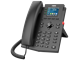 X303/X303P est un téléphone a 4 Ligne SIP économique conçu pour les entreprises et doté d'un écran couleur performant. Sans Alimentation