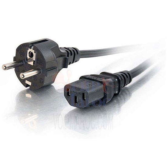 IP OFFICE-CABLE LEAD(EARTHED)  EUROPEAN CEE7/7 700289762