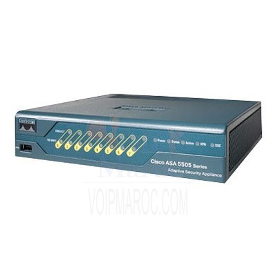 Commutateur Fast Ethernet 8 ports ASA 5505 Firewall Edition ASA5505-50-BUN-K8