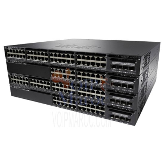 Cisco Catalyst 3650 48 Port PoE 2x10G Uplink IP Base WS-C3650-48PD-S